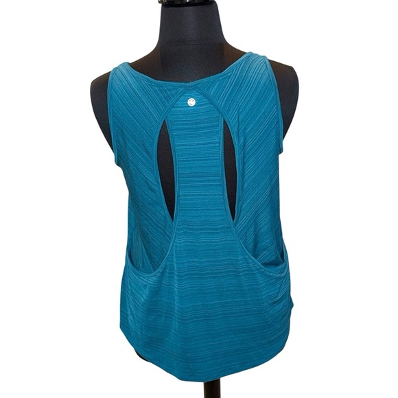EDDIE BAUER Women's Trail Light Draped-Back Tank Top - Dark Teal XL - Picture 4 of 15